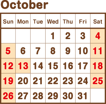 10月
