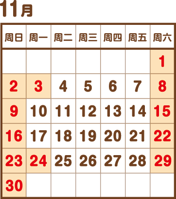 11月