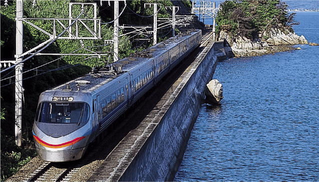 8000系特急形電車のイメージ