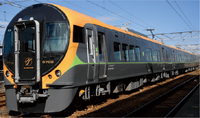 車体傾斜式車両8600系特急形電車のイメージ