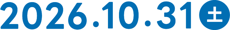 2026.10.31（土）