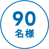 90名様