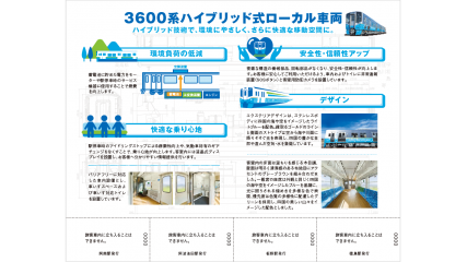 3600系営業運転開始記念入場券 ｜四国旅行 JR四国ツアー（駅コミ）